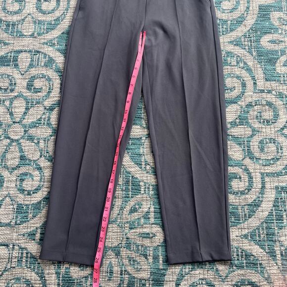 LOFT Seasonless Stretch Double Pleat Taper Pants in‎ Heather - Picture 9 of 10